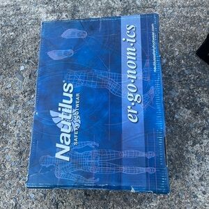 Nautilus Blue Safety Footwear Box